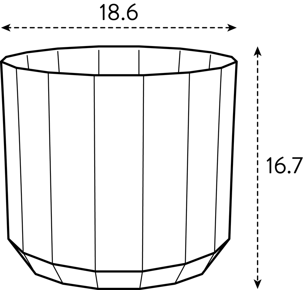 Facet Rond 19