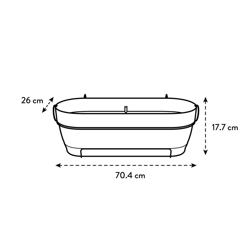 Vibia Campana Balkonbak Allin1 70